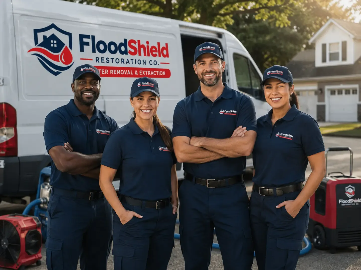 Flood Damage Restoration company in Cameron, WV